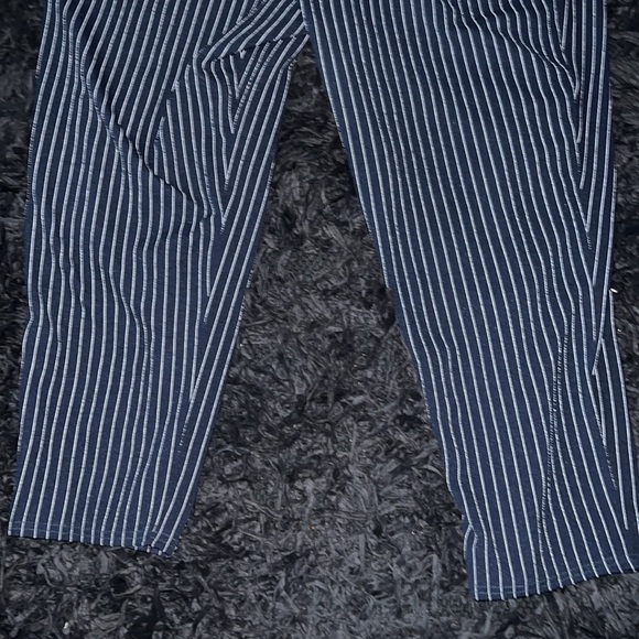 PlusTwo piece set blue pin stripe pretty little thing - Picture 3 of 4